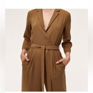 Aritzia Babaton “Karl” tuxedo style jumpsuit